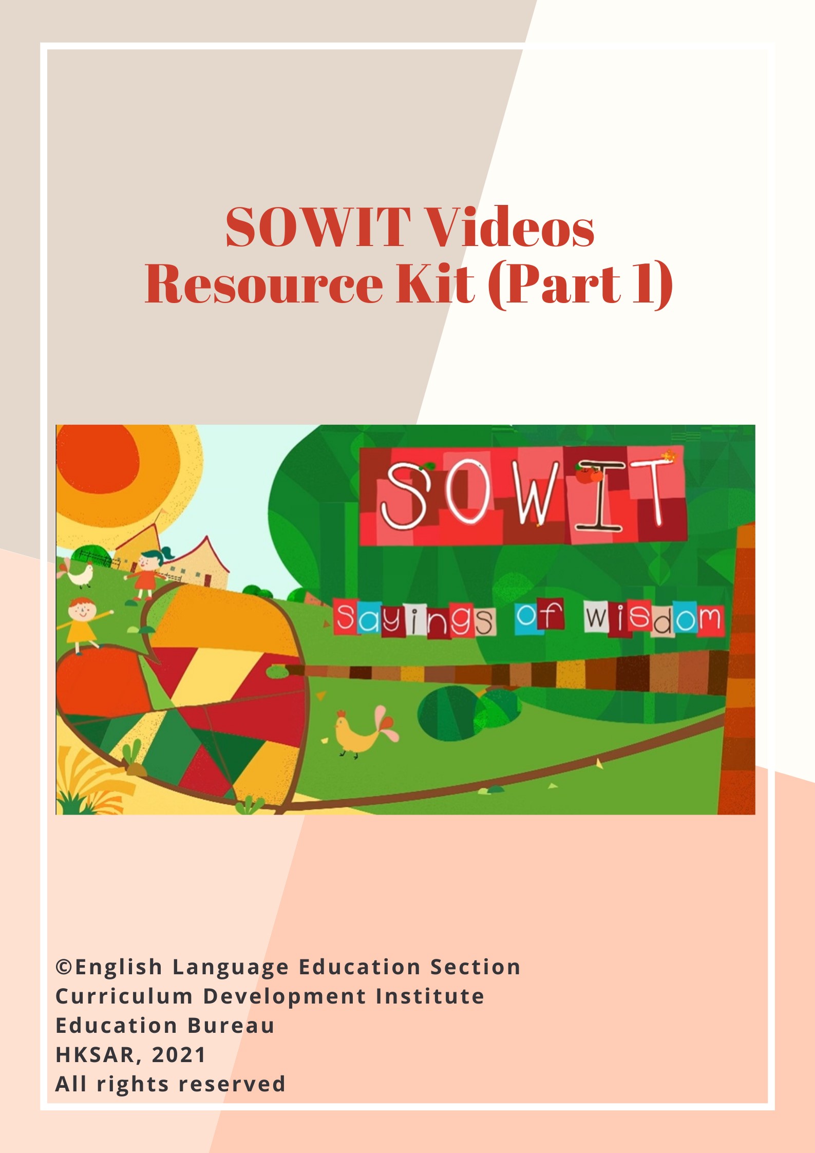 SOWIT Videos Resource Kit (Part 1)